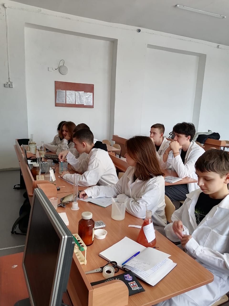Занятия по Практической химии.
